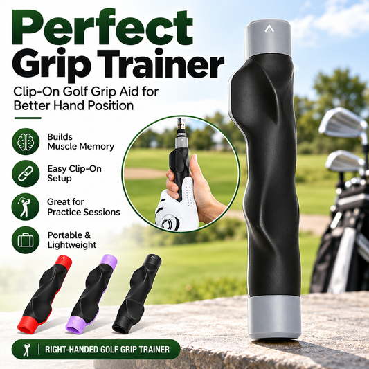 ProGrip Golf Grip Trainer – Ergonomic Golf Swing Training Aid for Proper Hand Position & Muscle Memory