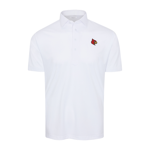 Louisville Semi-Spread Collar Polo White