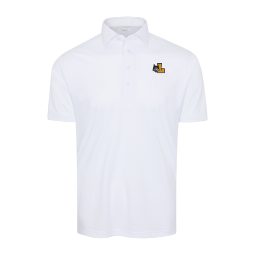 Loyola Chicago Semi-Spread Collar Polo White