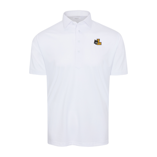 Loyola Chicago Semi-Spread Collar Polo White